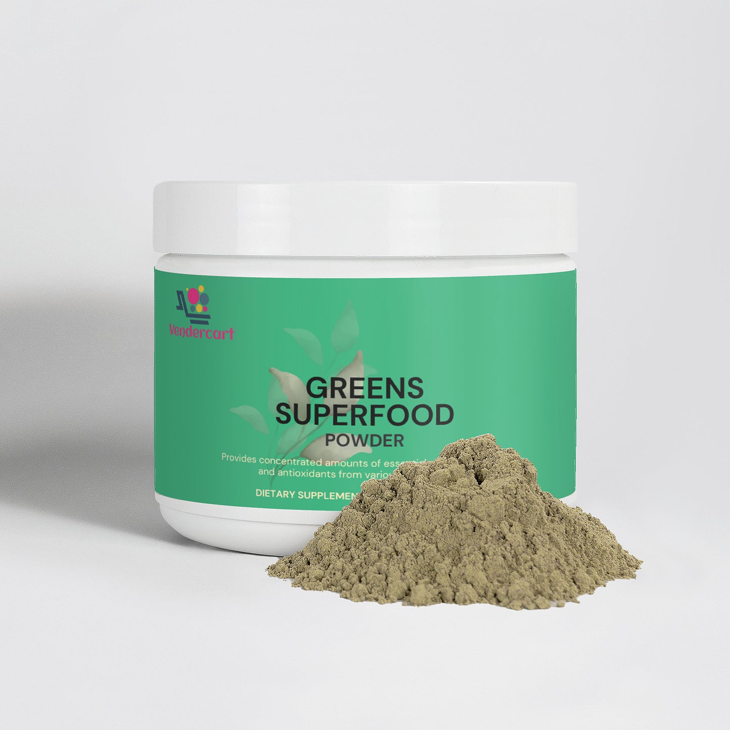 Green Superfood Powder Nutrient Rich Blend For Energy