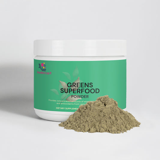 Green Superfood Powder Nutrient Rich Blend For Energy